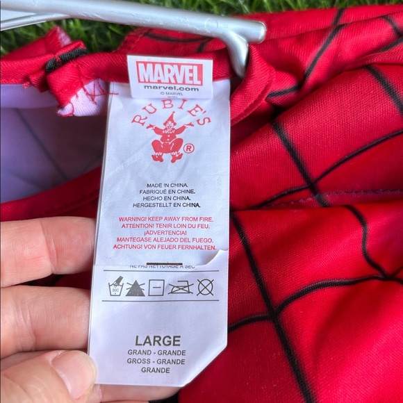MARVEL SPIDER-MAN Kids Halloween Costume size large - Picture 3 of 6